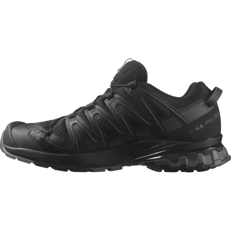 Tenis Para Trail Running Salomon Xa Pro 3d V8 Hombre Negros | MX BREY401